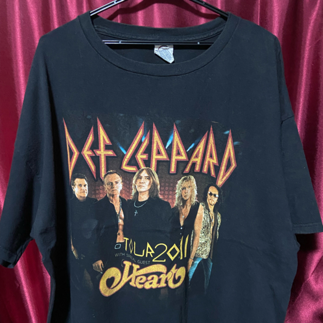 【2011年・正規】 DEF LEPPARD デフレパード Tシャツ 2XL