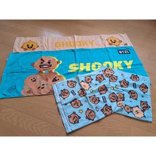 ビーティーイシビル(BT21)のBT21 タオルセット(アイドルグッズ)