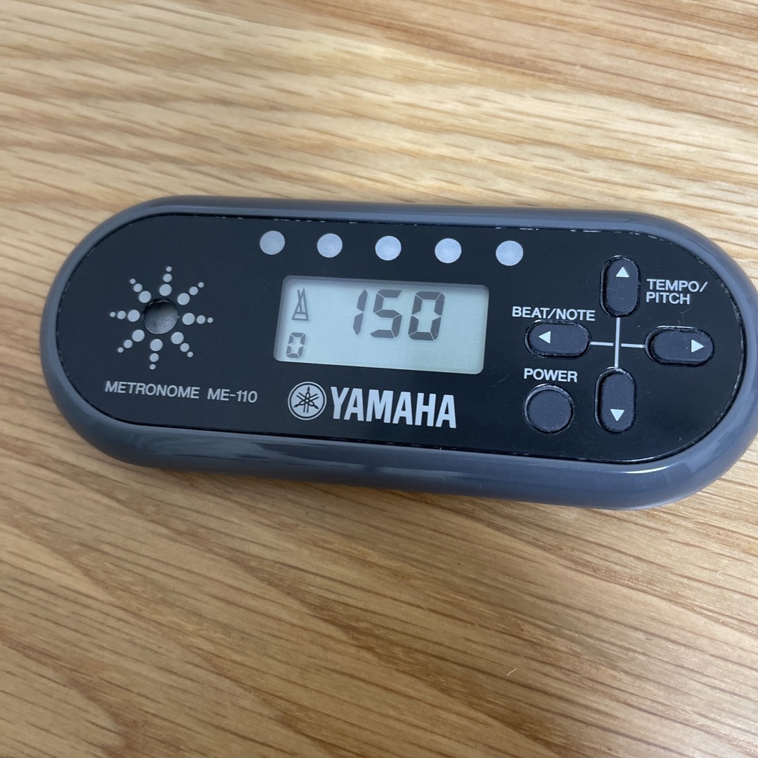 ヤマハ(ヤマハ)のYAMAHA デジタルメトロノーム ME-110BK 楽器の楽器 その他(その他)の商品写真