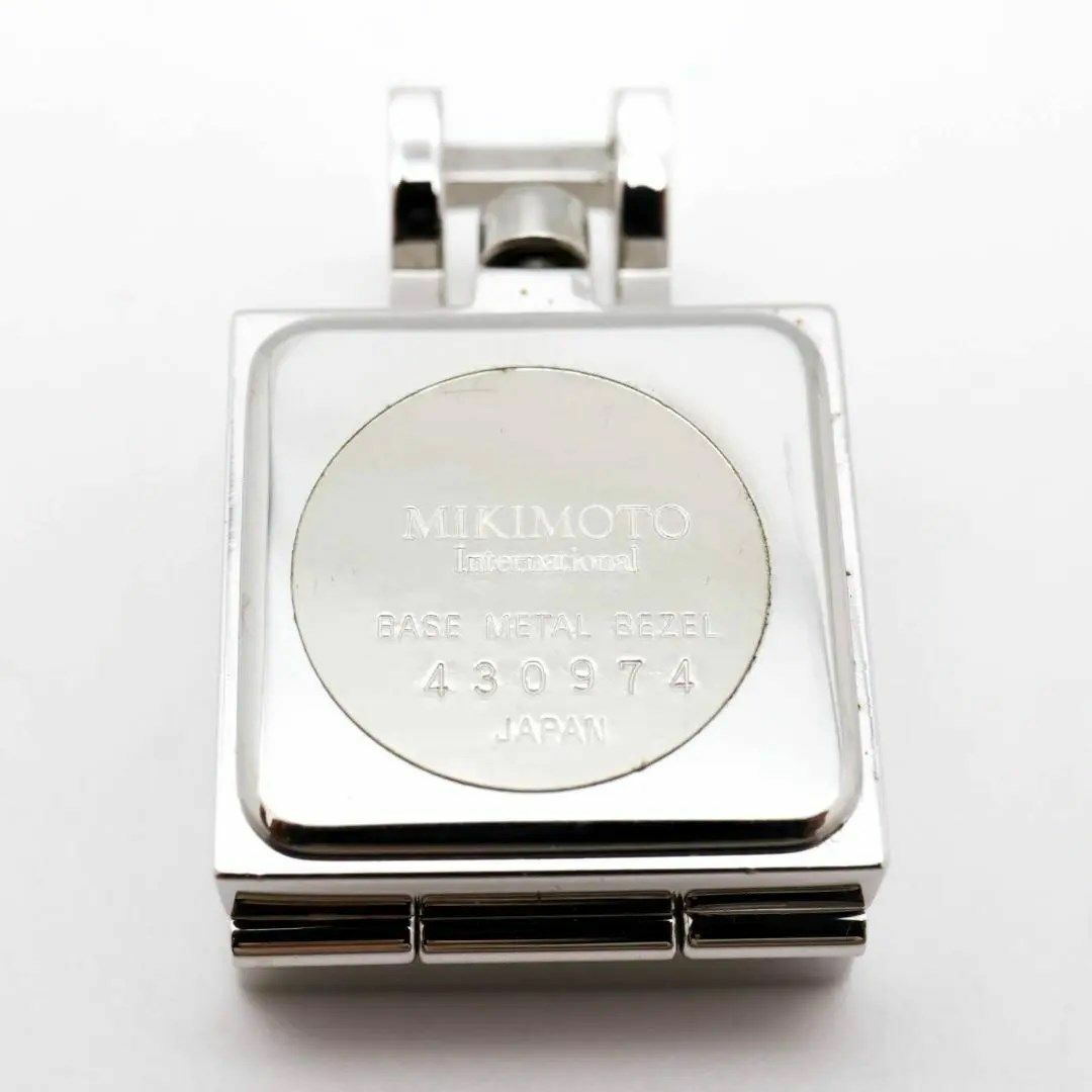 《美品》MIKIMOTO 時計 ペンダントトップ パール シルバー 4