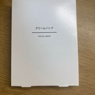 ムジルシリョウヒン(MUJI (無印良品))のMUJI無印良品　クリームパック(パック/フェイスマスク)