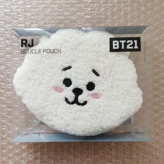 ビーティーイシビル(BT21)の未開封 BT21 RJ BOUCLE POUCH もこもこポーチ(ポーチ)