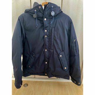 ノースフェイス(THE NORTH FACE) ダウンジャケット(メンズ)（レザー