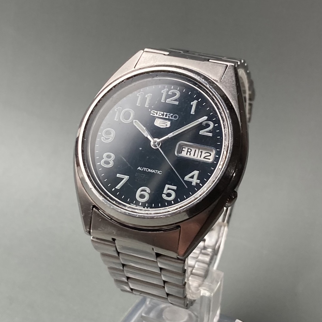 SEIKO - 【動作品】セイコー SEIKO 5 ファイブ 腕時計 自動巻き 男性 ...