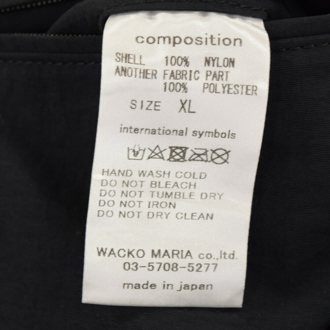 WACKO MARIA(ワコマリア)のWACKO MARIA ワコマリア 23SS BOARD SHORTS ナイロンショーツ ハーフパンツ ブラック 23SS-WMP-PT08 メンズのパンツ(ショートパンツ)の商品写真