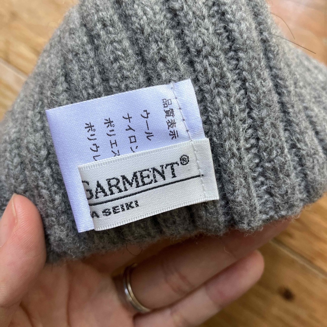 ニット帽　日本製 メンズの帽子(ニット帽/ビーニー)の商品写真
