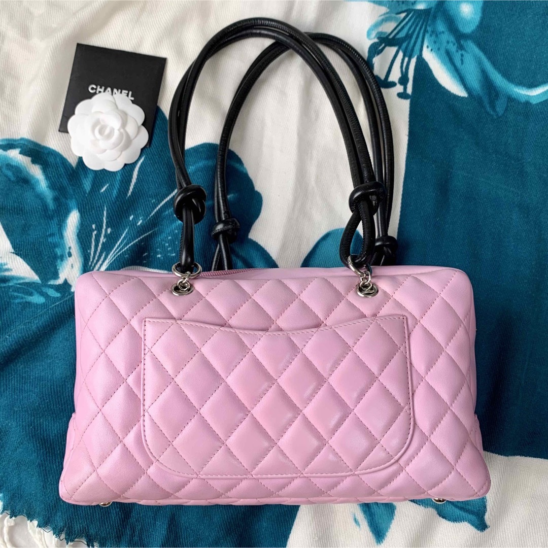 CHANEL - 【専用商品】 シャネル☆カンボン ボーリングバッグ CHANEL - 【専用商品】 シャネル☆カンボン ボーリングバッグ
