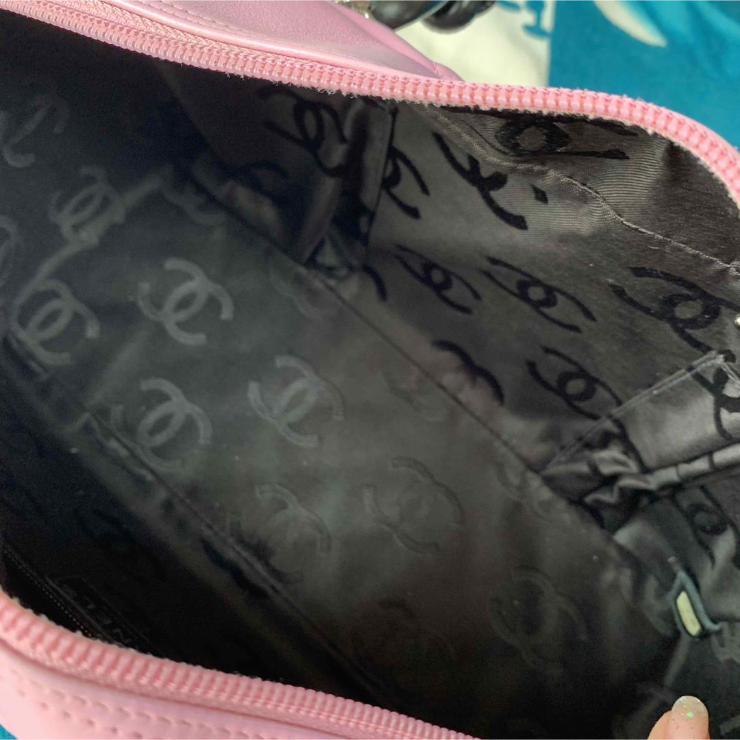 CHANEL - 【専用商品】 シャネル☆カンボン ボーリングバッグ CHANEL - 【専用商品】 シャネル☆カンボン ボーリングバッグ