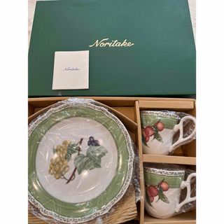 ノリタケ(Noritake)の【新品】ノリタケ 食器 モーニングセット 皿 マグカップ(食器)