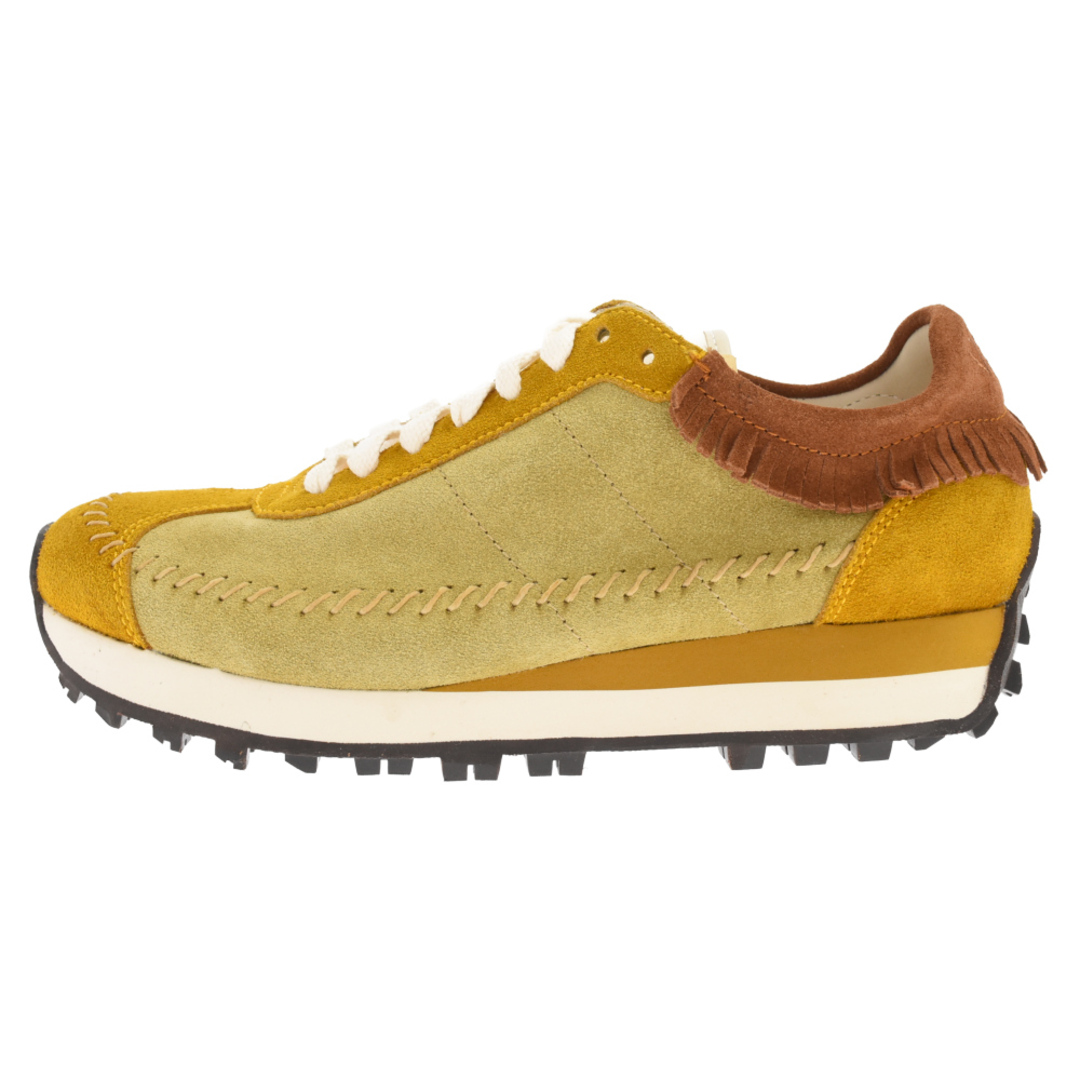 VISVIM ヴィスヴィム 22AW CONTRARY DEPT WALPI RUNNER コントラリー スエード ローカットスニーカー ブラウン/カーキ