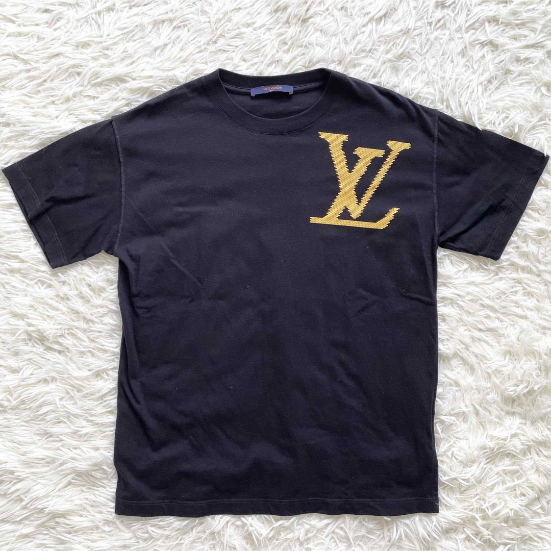 ☆美品☆ LOUIS VUITTON モノグラム　LV 半袖Tシャツ　メンズ　S