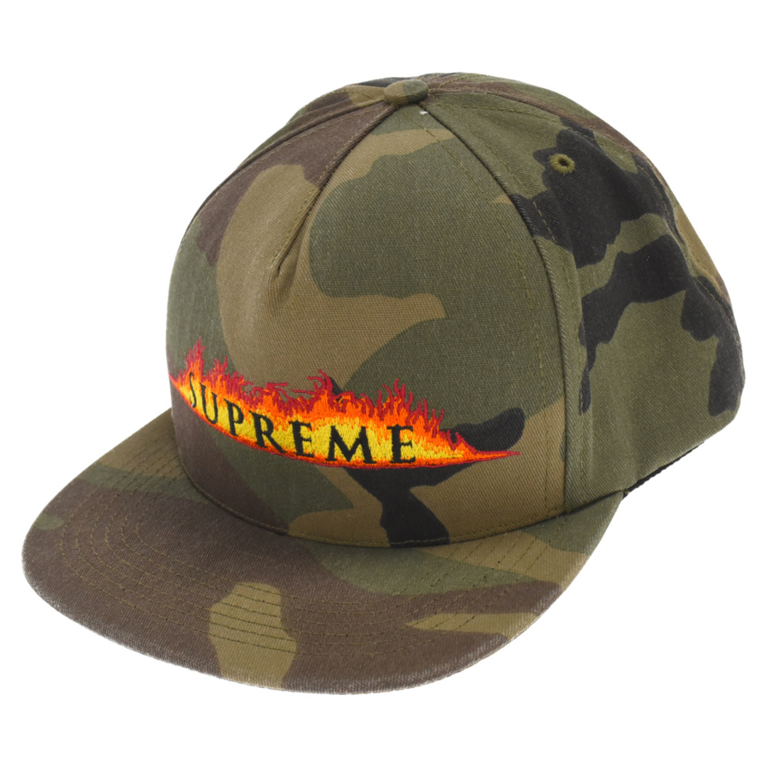 SUPREME シュプリーム 17SS Annihilation 5-Panel スナップバックロゴキャップ 帽子 マルチカラー 迷彩