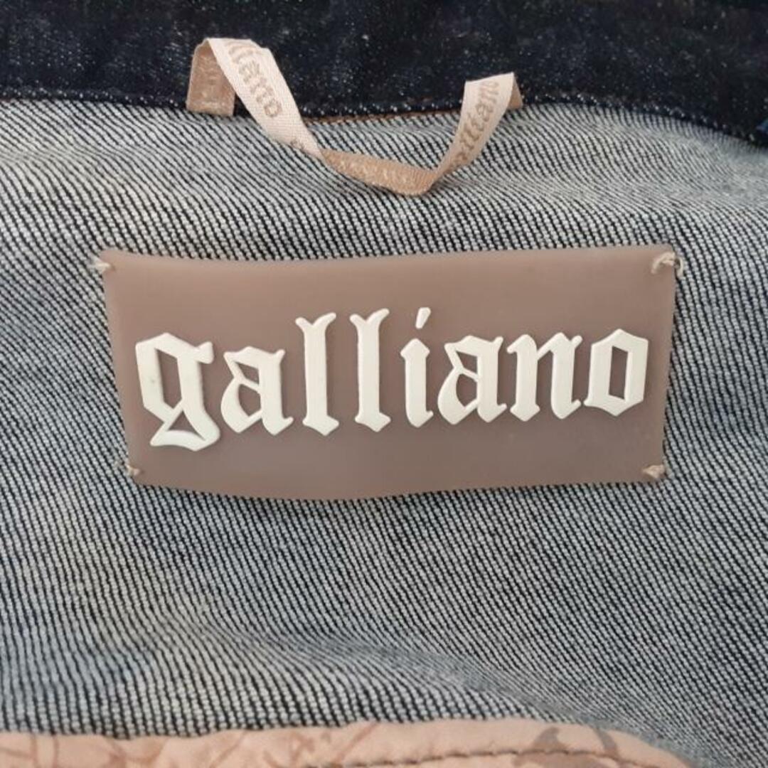 GALLIANO(ガリアーノ)のガリアーノ Gジャン サイズ38 L レディース レディースのジャケット/アウター(Gジャン/デニムジャケット)の商品写真