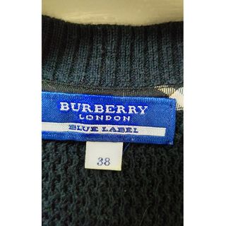 バーバリーブルーレーベル(BURBERRY BLUE LABEL)のBURBERRY LONDON BLUE LABEL カーディガン ネイビー 3(カーディガン)