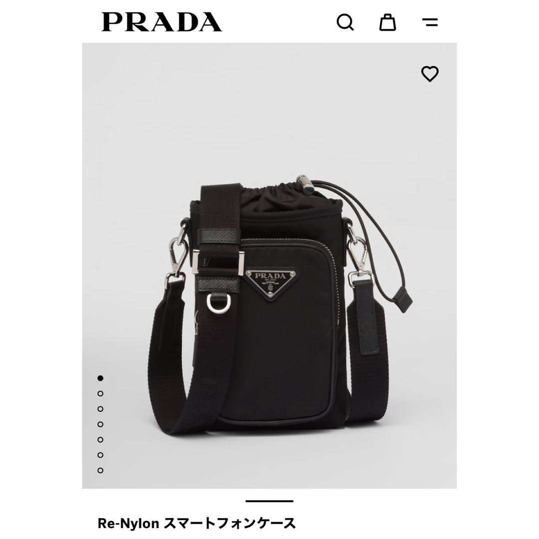 PRADA - プラダ Re-Nylon スマートフォンケースの通販 by Marmalade's