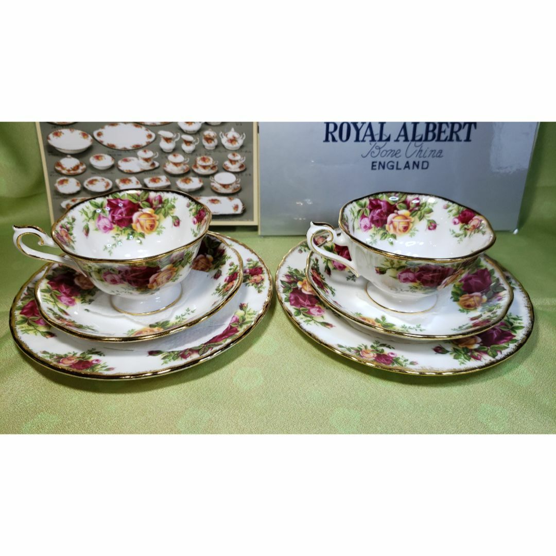 ROYAL ALBERT  オールドカントリーローズ カップ\u0026ソーサー2客セット