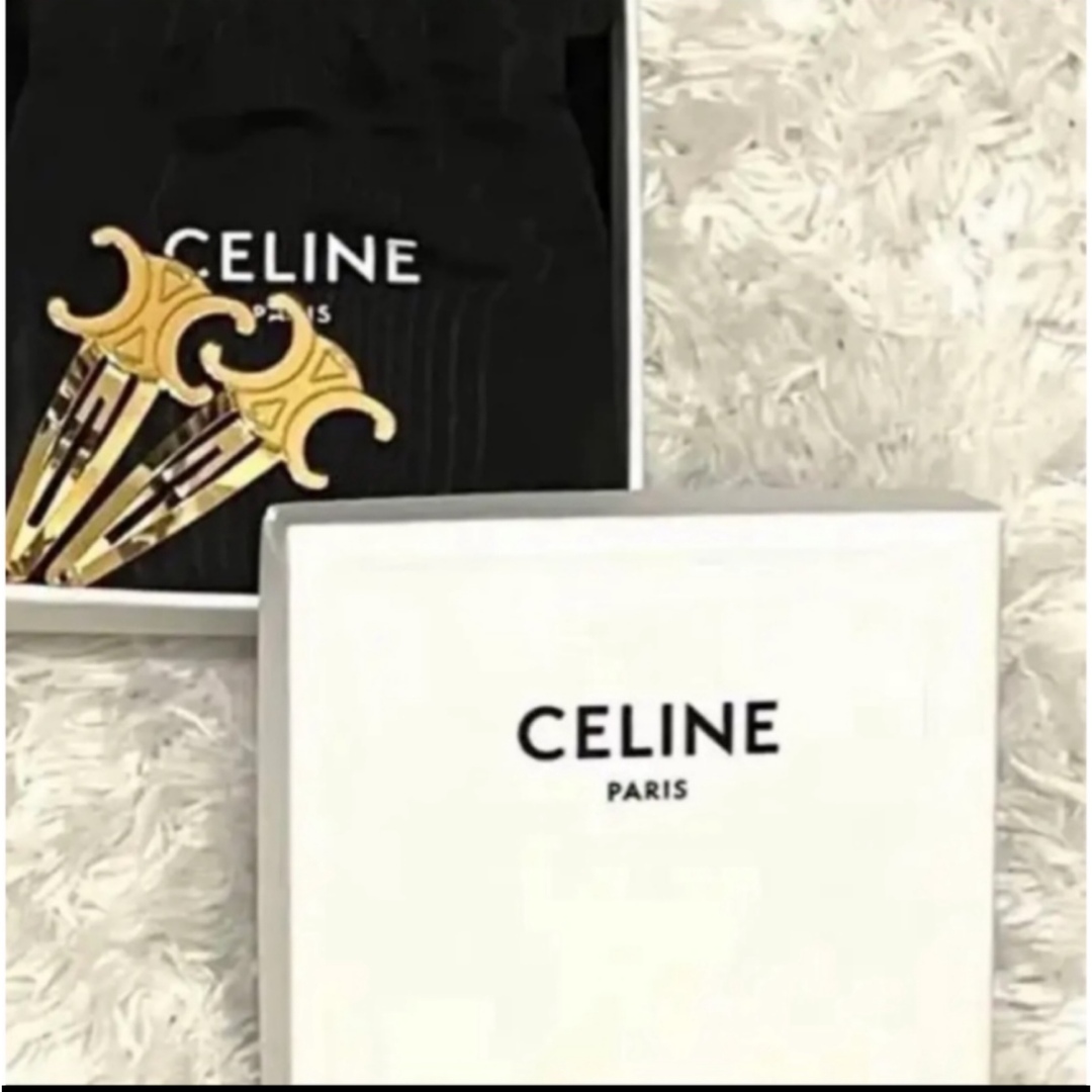 CELINE ヘアピン2つセット 1
