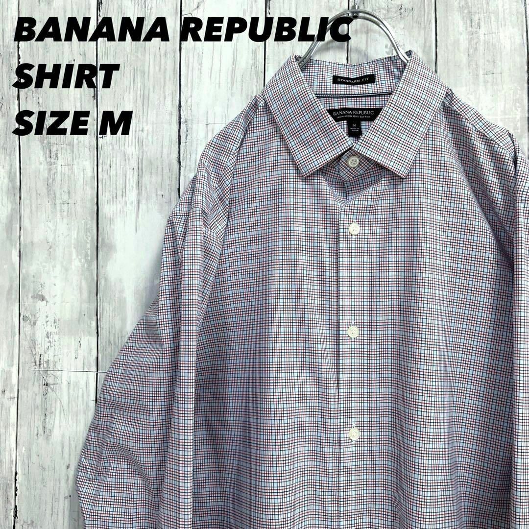“BANANA  REPUBLIC バナナリパブリック　チェックシャツ”