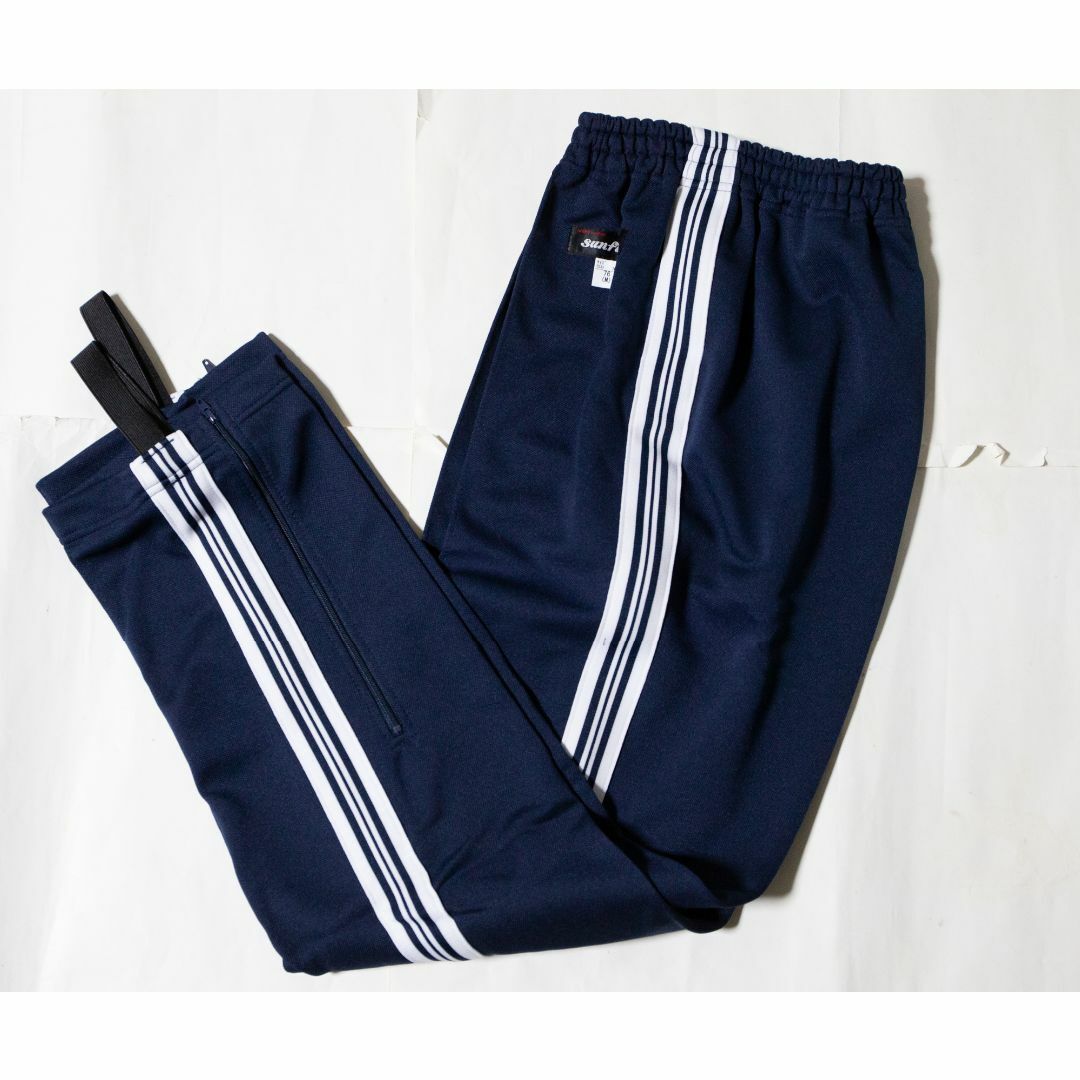 体操服☆学校ジャージ上下 紺×白線 M 新品未使用の通販 by 体操服☆学校ジャージ上下 紺×白線 M 新品未使用の通販 by