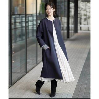 VERMEIL par iena　ボア ロングコート　36　クリーニング済✨