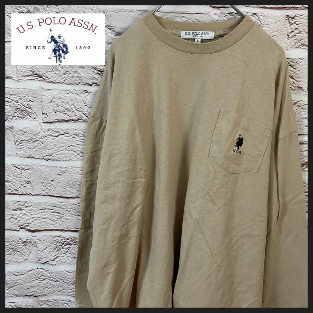 U.S. POLO ASSN.(ユーエスポロアッスン)のU.S POLOASSN Tシャツ　ロンT メンズ　レディース　[ L ] メンズのトップス(Tシャツ/カットソー(七分/長袖))の商品写真