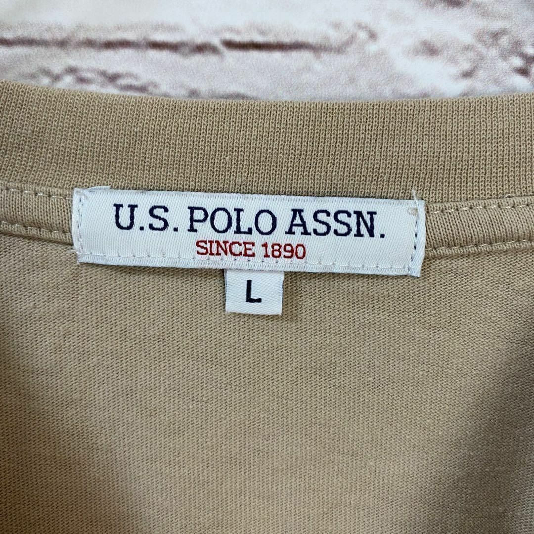 U.S. POLO ASSN.(ユーエスポロアッスン)のU.S POLOASSN Tシャツ　ロンT メンズ　レディース　[ L ] メンズのトップス(Tシャツ/カットソー(七分/長袖))の商品写真