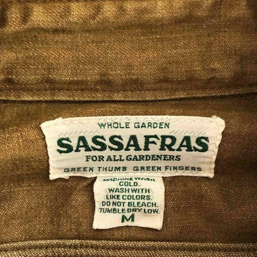 SASSAFRAS / ササフラス | GARDENER SHIRT ガーデナーシャツ | M | ブラウン | メンズトップス