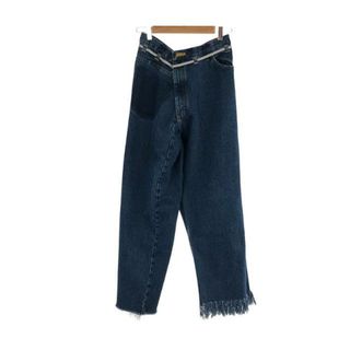 【新品】  MAISON EUREKA / メゾンエウレカ | 017 VINTAGE REWORK BIGGY PANTS デニムパンツ | S | インディゴ | レディース(その他)