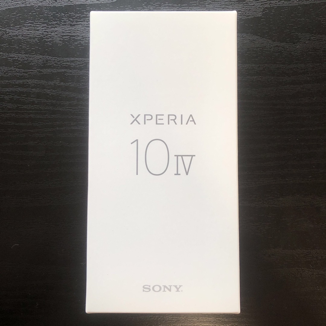 未開封新品】SONY Xperia 10 IV ホワイト 白 XQ-CC44-