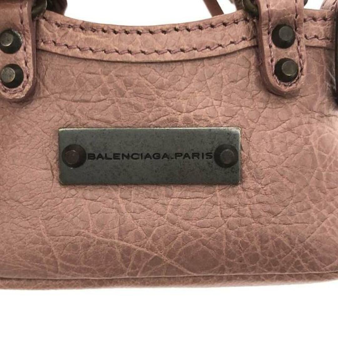 Balenciaga(バレンシアガ)の【美品】  BALENCIAGA / バレンシアガ | レザーバッグ キーホルダー チャーム ミニポーチ | ー | ピンク | レディース レディースのバッグ(その他)の商品写真