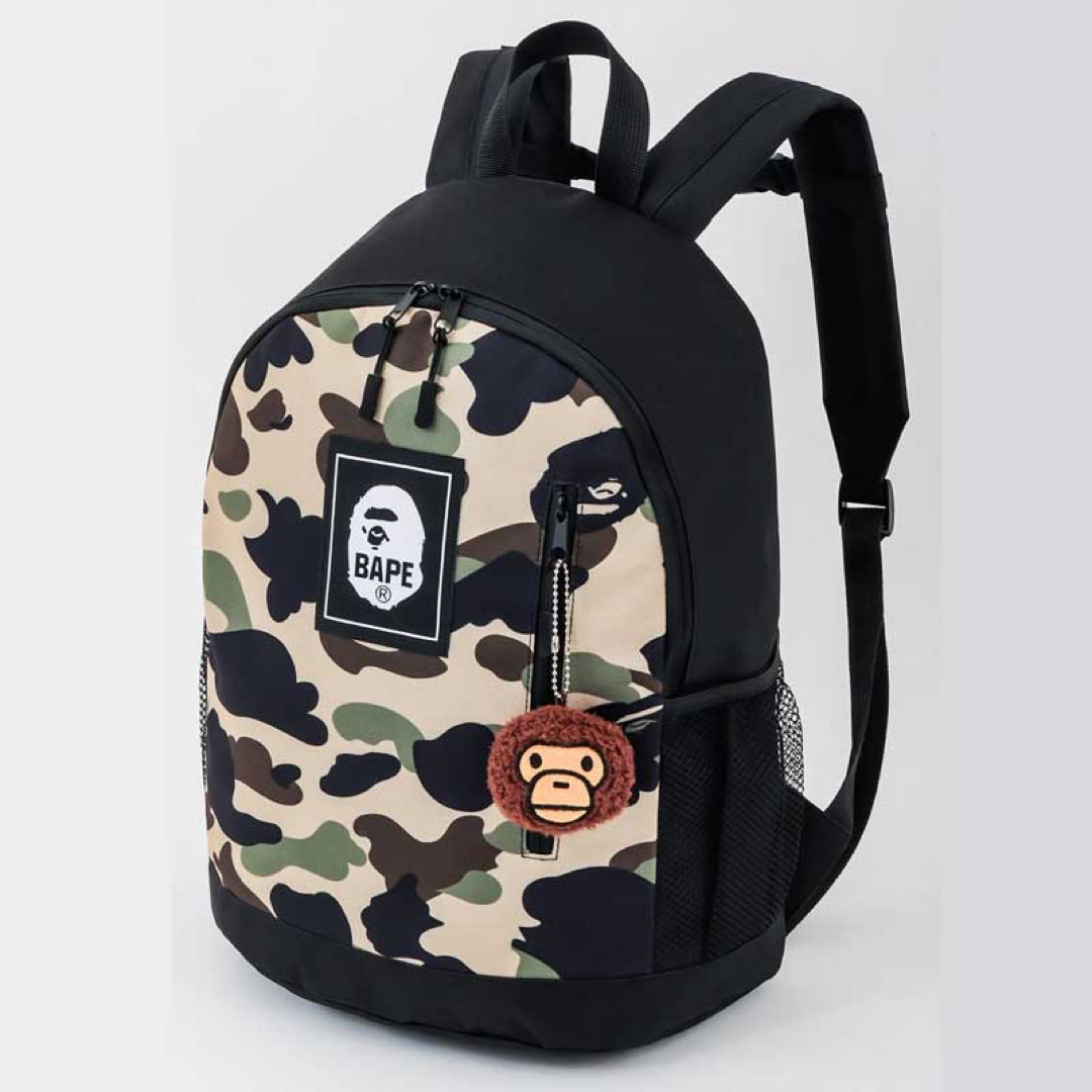 BAPE KIDS◇A BATHINGアベイシング エイプバックパック&チャーム