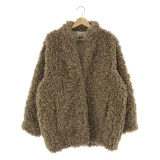 クラネ(CLANE)のCLANE / クラネ | 2022AW | × MINAMI TANAKA CURL FUR SHORT COAT カールファー ショート コート | 2 | ベージュ | レディース(その他)