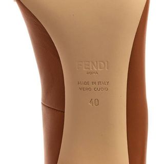 FENDI - 【新品】 FENDI / フェンディ | W BOOTIE ラムレザー ヒール