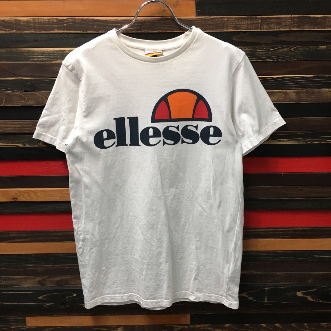 ellesse(エレッセ)の【希少】エレッセ ellesse Tシャツ S 白 テニス  メンズのトップス(Tシャツ/カットソー(半袖/袖なし))の商品写真