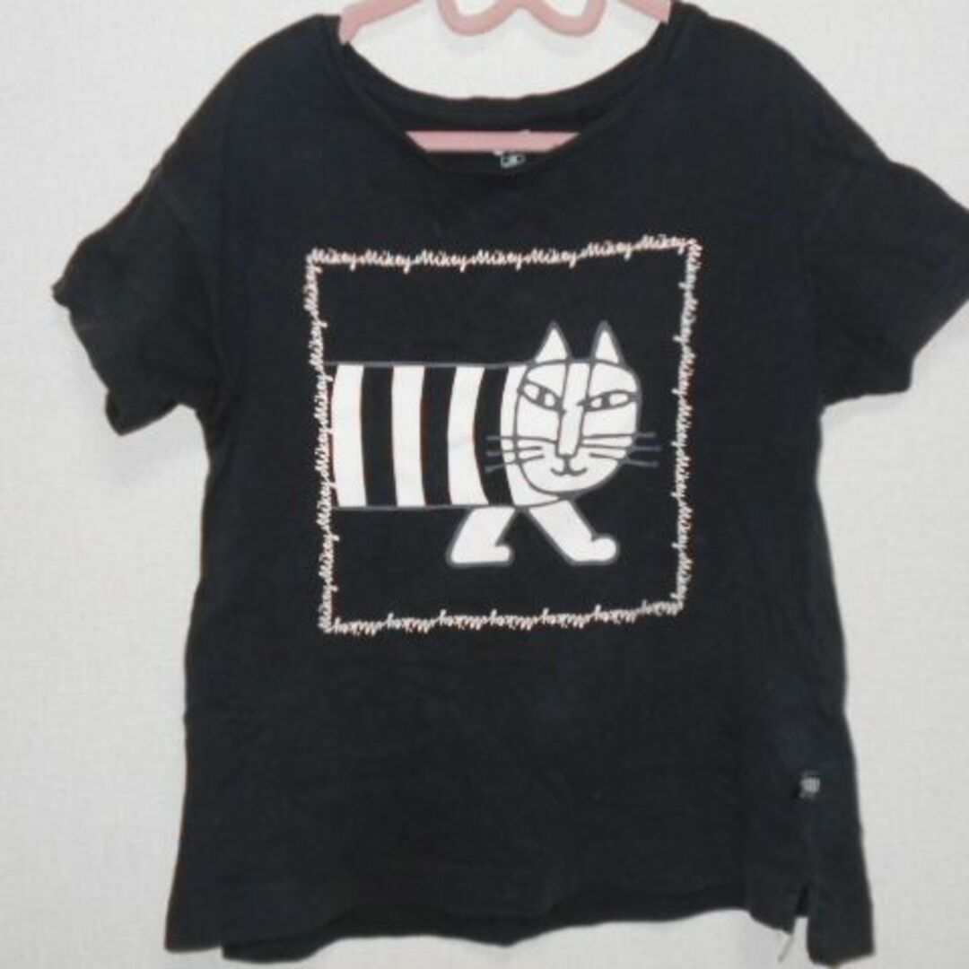 衣類 キッズ 半袖Tシャツ UNIQLO 140サイズ リサ・ラーソン 黒 | フリマアプリ ラクマ