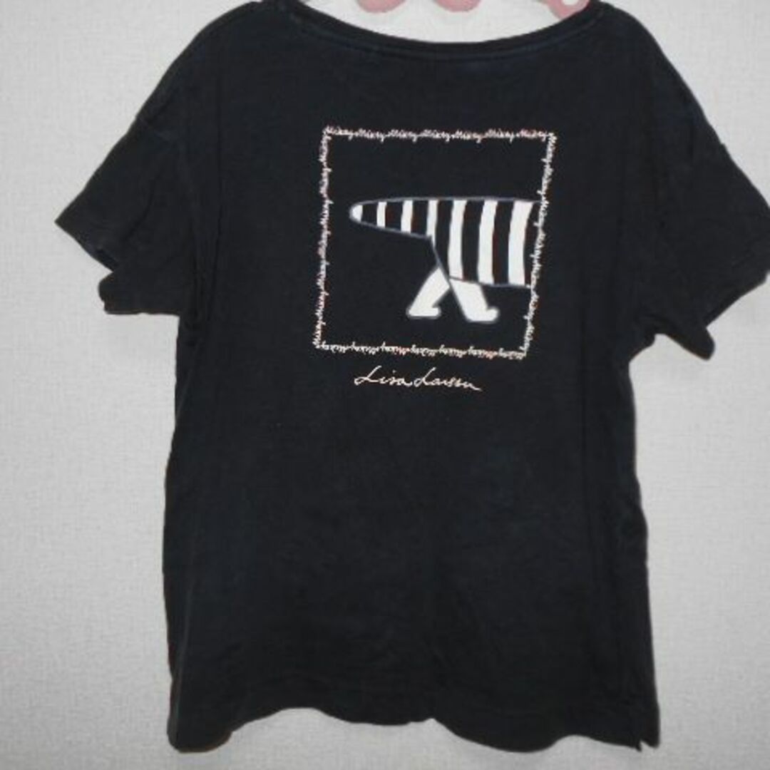 衣類 キッズ 半袖Tシャツ UNIQLO 140サイズ リサ・ラーソン 黒