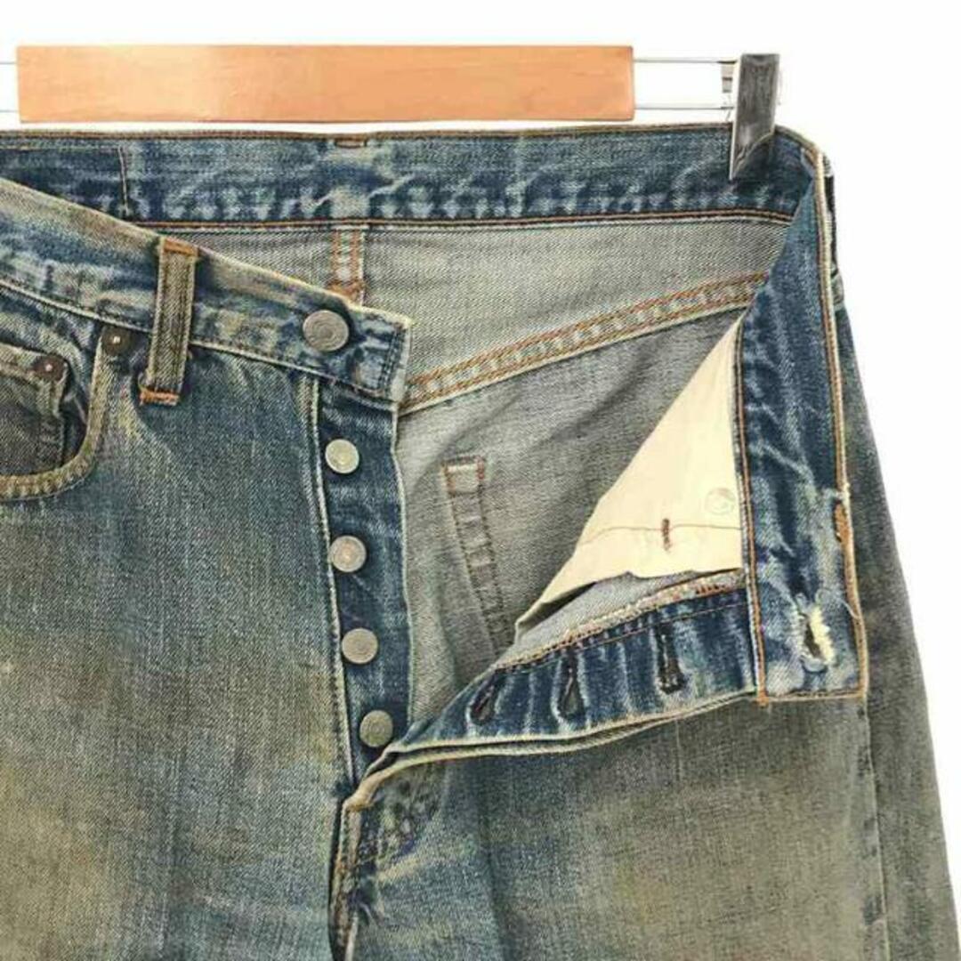 Levi's / リーバイス | 1970s | 70s VINTAGE ヴィンテージ 501 66前期 刻印6 セルビッチ デニムパンツ | インディゴ | メンズ