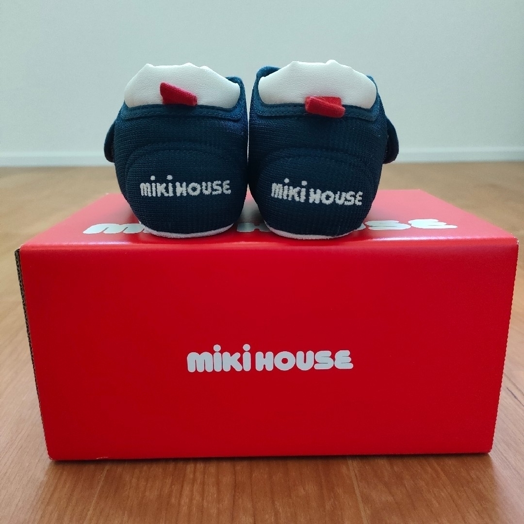 mikihouse(ミキハウス)のミキハウス　プレシューズ キッズ/ベビー/マタニティのベビー靴/シューズ(~14cm)(スニーカー)の商品写真