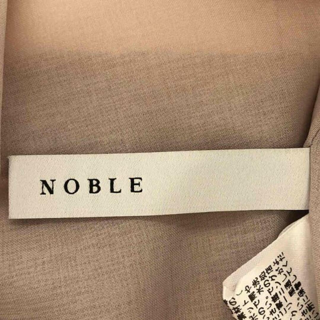 Noble(ノーブル)の【美品】  NOBLE / ノーブル | ファジーリネン スリット フレアパンツ | 36 | ベージュ | レディース レディースのパンツ(その他)の商品写真