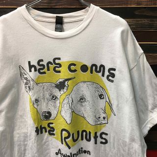 アートヴィンテージ(ART VINTAGE)の【希少】ヴィンテージ 犬 Tシャツ 白 カットソー(Tシャツ/カットソー(半袖/袖なし))