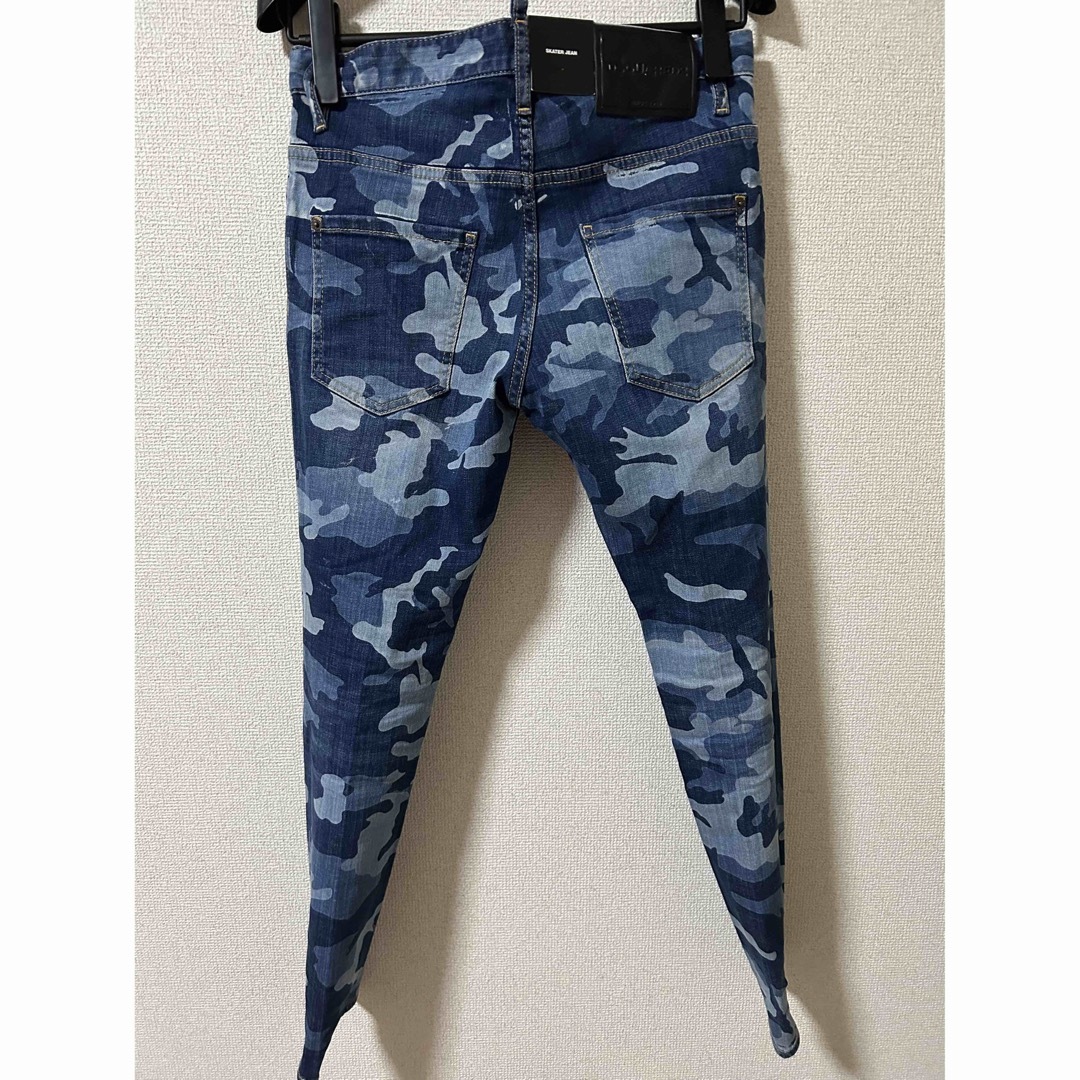DSQUARED2 - 2022SS ディースクエアード デニム 48 SKATER カモフラ