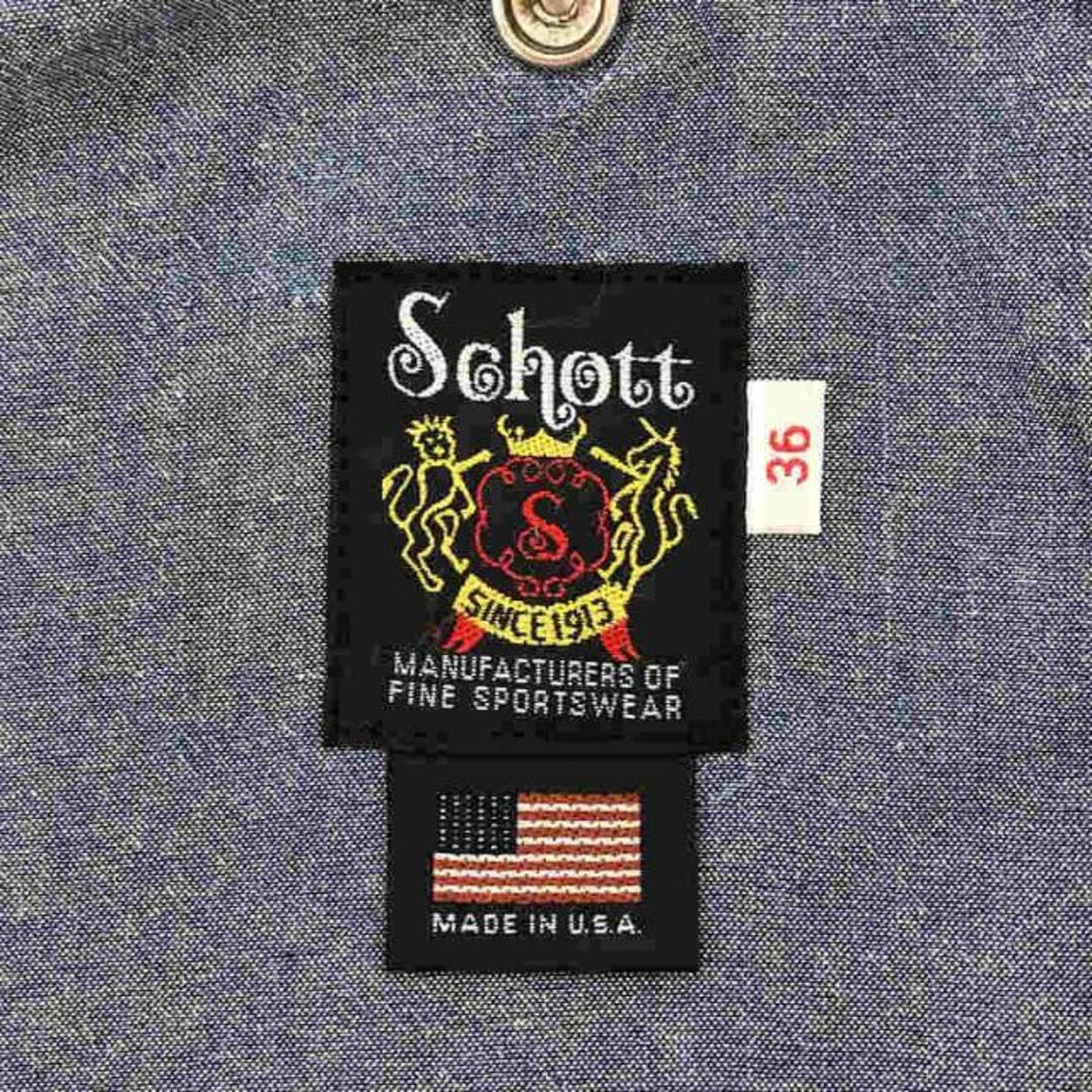 schott(ショット)のSCHOTT / ショット | デニム ダブルライダース ジャケット | 36 | インディゴ | メンズ メンズのジャケット/アウター(その他)の商品写真