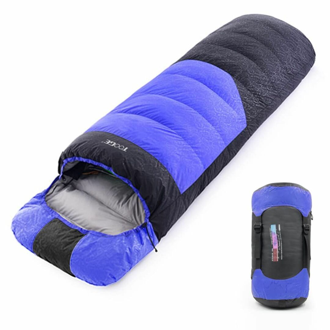 Tooge 寝袋 冬用 ダウン シュラフ 最低温度-25℃ 二代目 防水保温 2