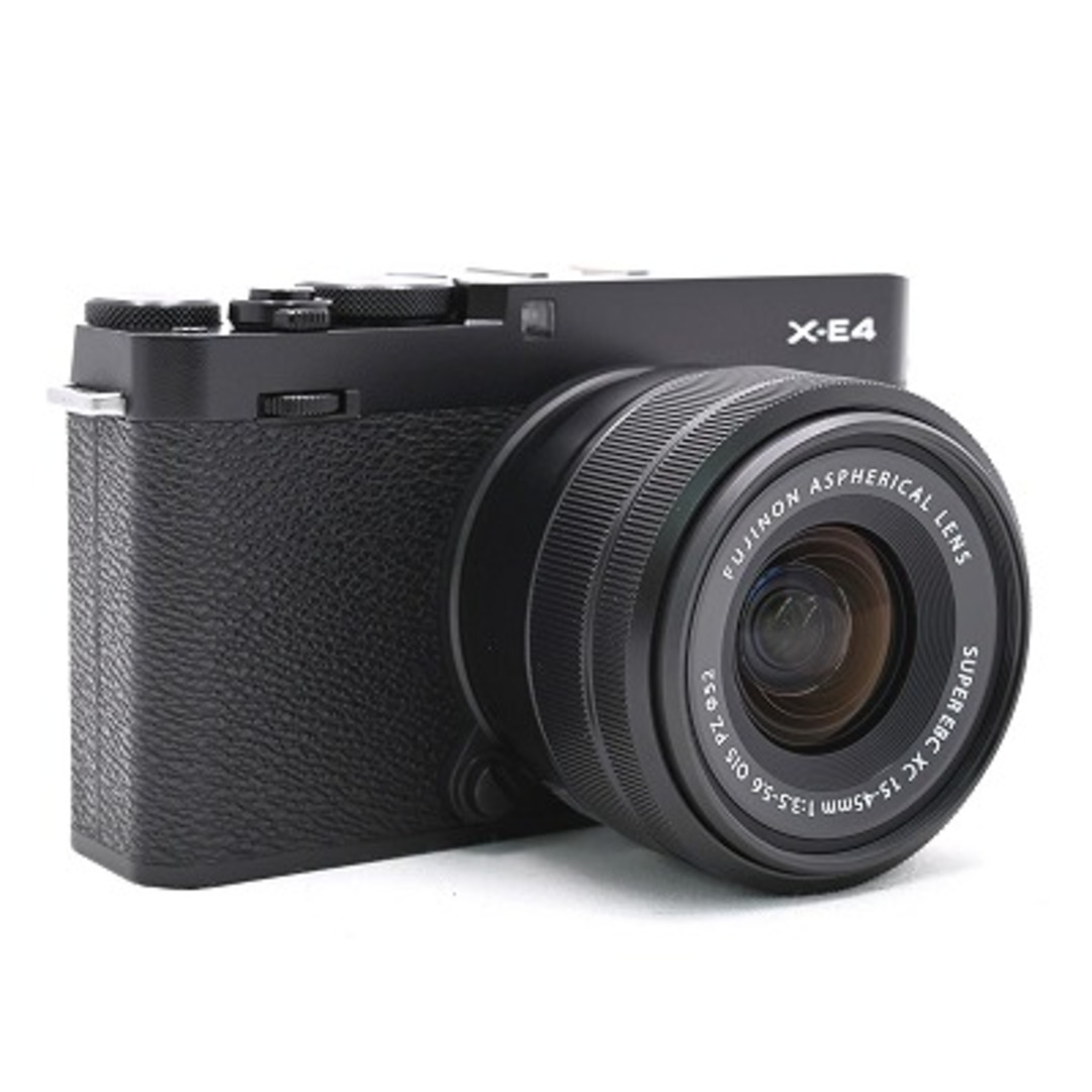 FUJIFILM X-E4 XC15-45mmレンズキット ブラックスマホ/家電/カメラ