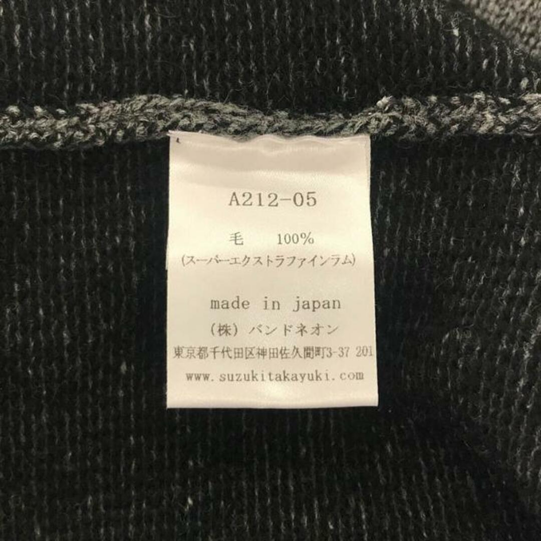 suzuki takayuki(スズキタカユキ)の【美品】  suzuki takayuki / スズキタカユキ | 2020AW | TURTLE NECK PULLOVER ラムウール タートルネック ニット ユニセックス | グレー | メンズ メンズのトップス(ニット/セーター)の商品写真