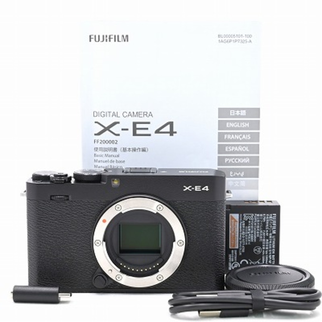 FUJIFILM X-E4 ボディ ブラック X-E4-B | フリマアプリ ラクマ