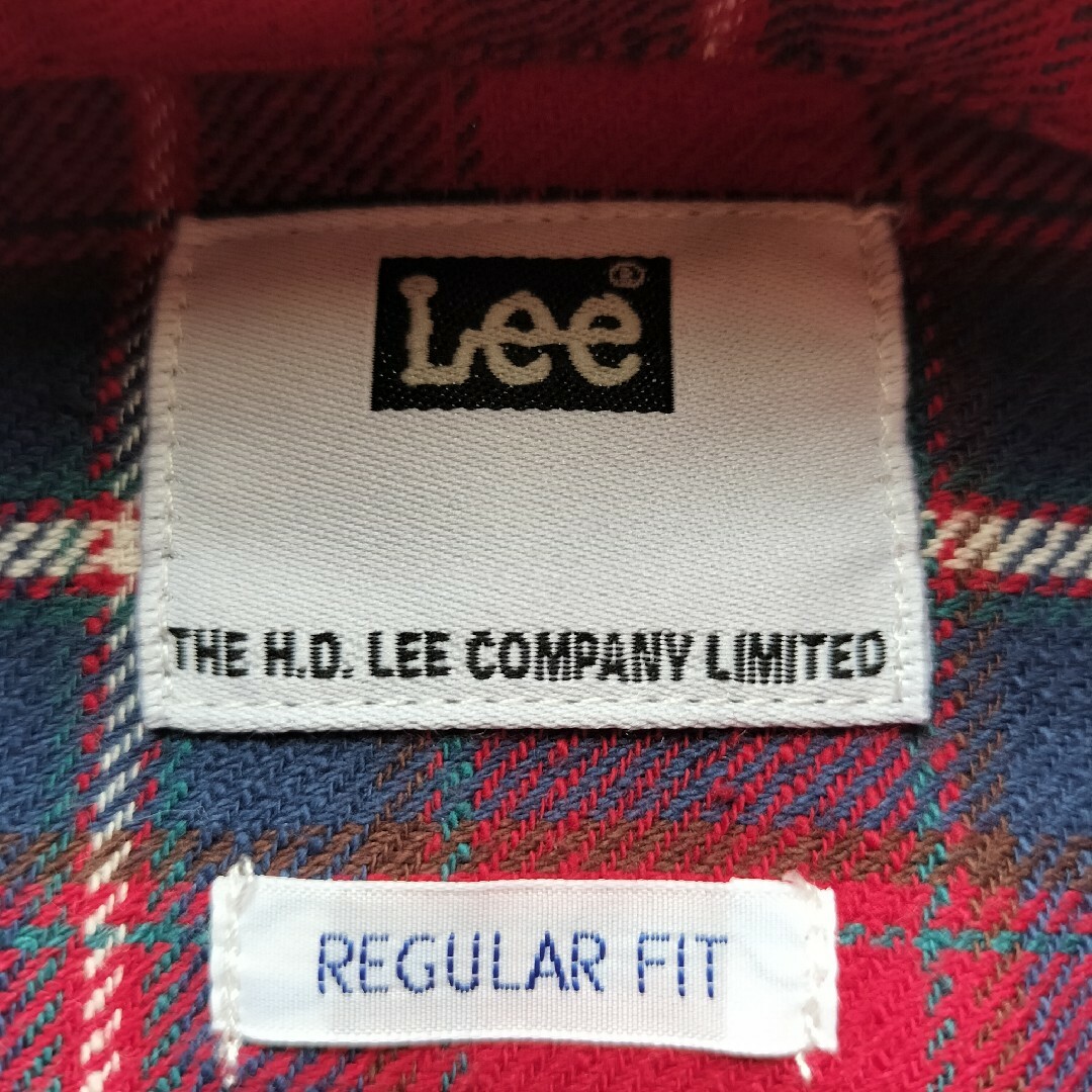 Lee(リー)のLee★ビンテージレプリカ★フランネルチェックワークシャツ★USED★S メンズのトップス(シャツ)の商品写真