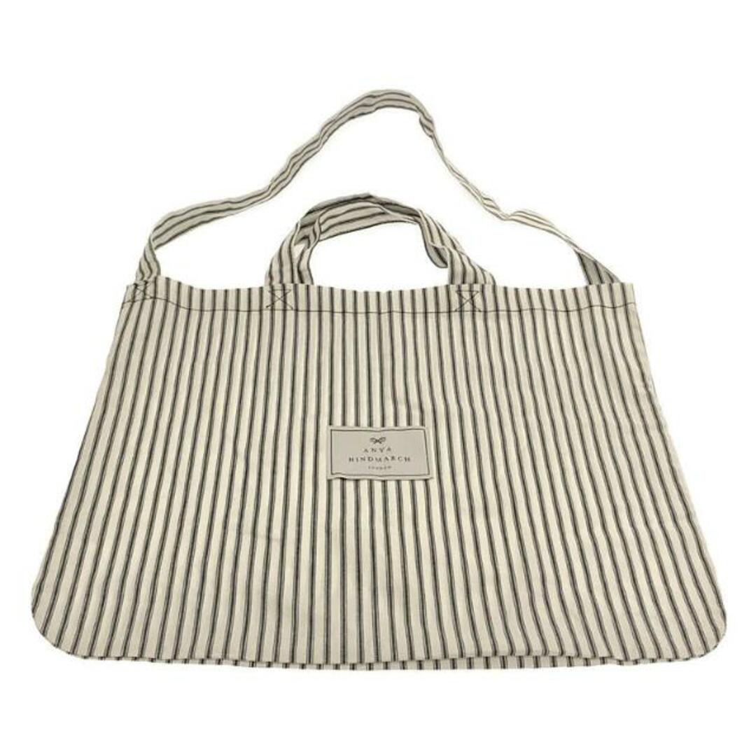 【新品】  ANYA HINDMARCH / アニヤハインドマーチ | 編み込み オールレザー トートバッグ | ー | ダークブラウン | レディース