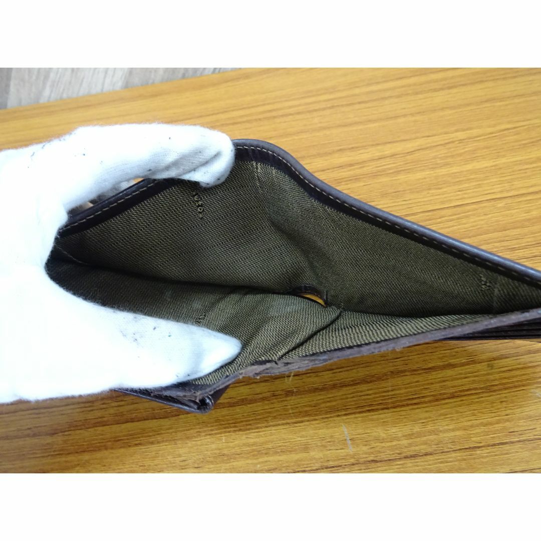 FENDI(フェンディ)のK宇002/ FENDI ズッカ 2つ折り財布 キャンバス レザー メンズのファッション小物(折り財布)の商品写真