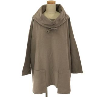 【美品】  BASISBROEK / バージスブルック | コットンシルク スモックプルオーバー | 3 | グレー | メンズ(その他)